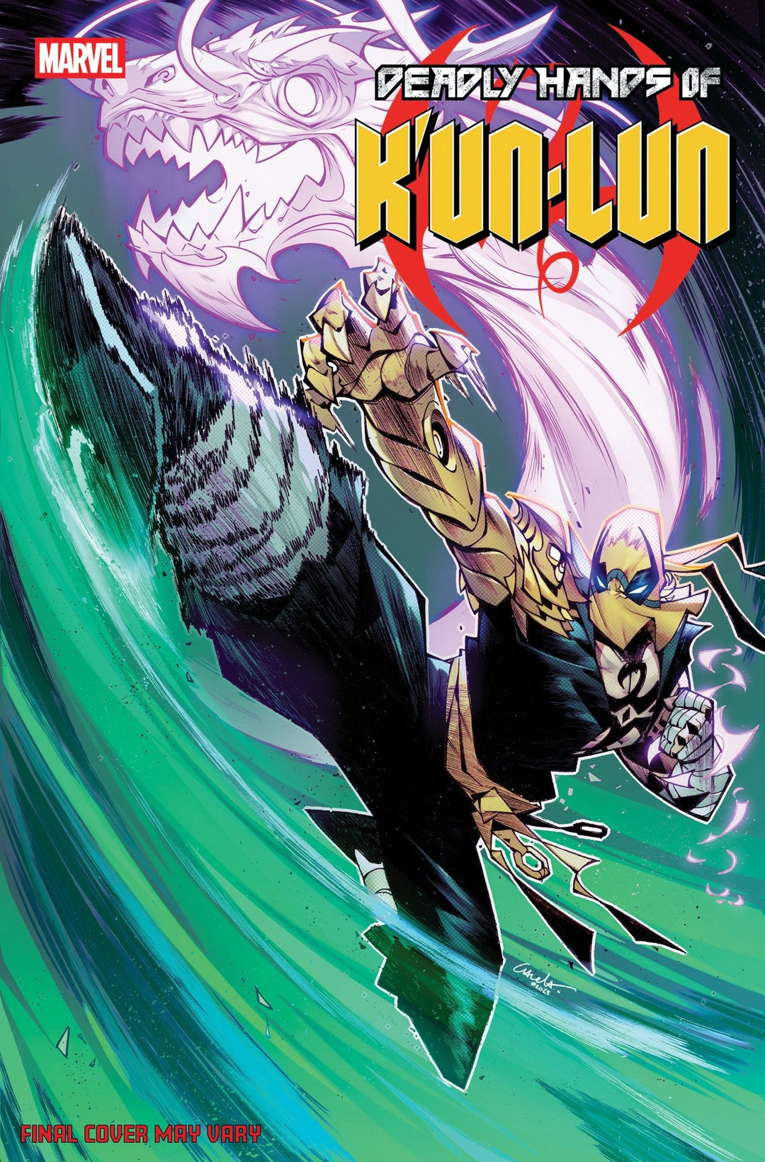 Deadly Hands Of K'un Lun 1 Leo Chiola Undead Iron Fist Variant - gabescaveccc