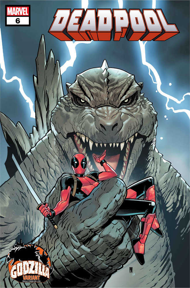 Deadpool #6 Paco Medina Godzilla Variant - gabescaveccc