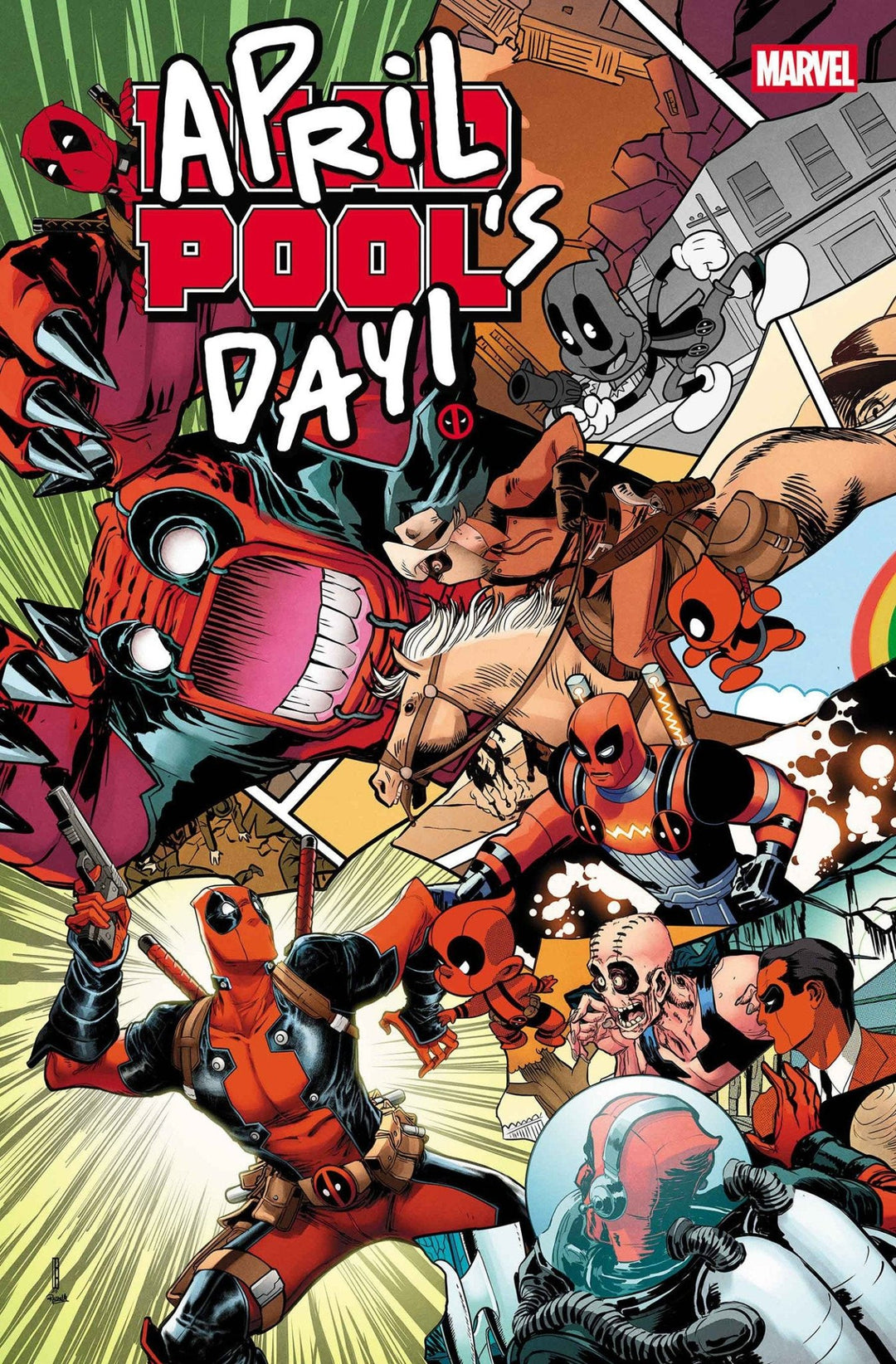 Deadpool: April Pool's Day 1 - gabescaveccc