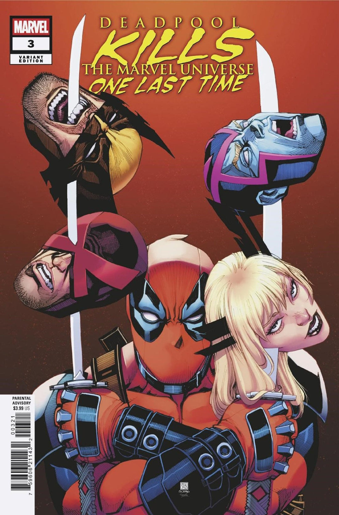 Deadpool Kills The Marvel Universe One Last Time 3 Bernard Chang Variant - gabescaveccc