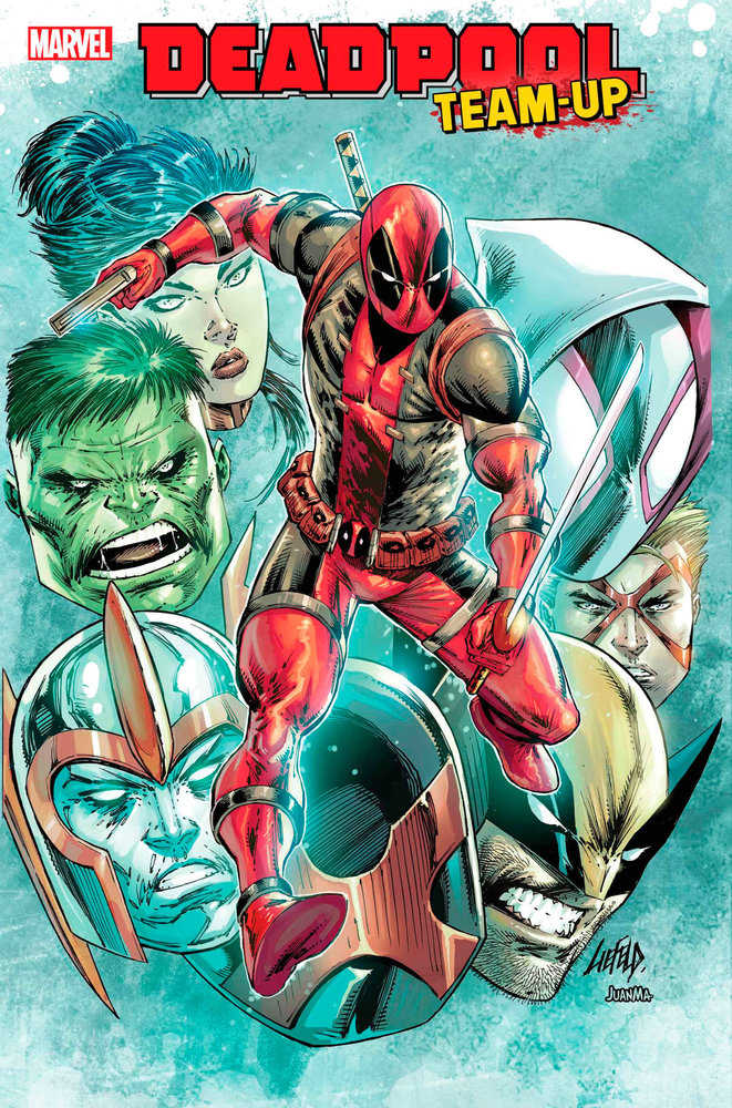 Deadpool Team - Up #1 Rob Liefeld Foil Variant - gabescaveccc