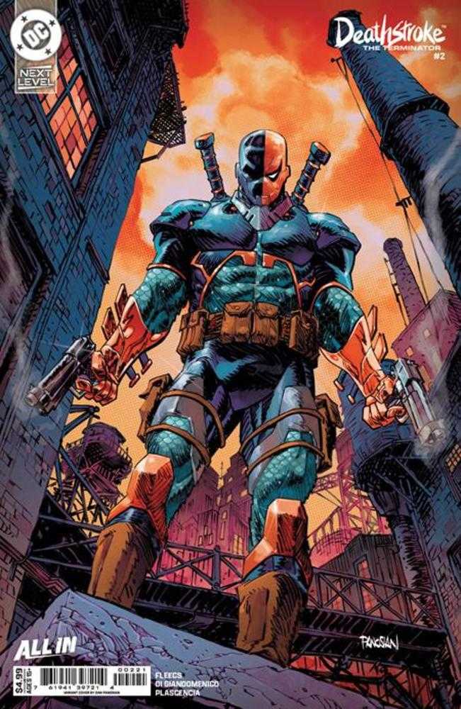 Deathstroke The Terminator 2 Cover B Dan Panosian Card Stock Variant - gabescaveccc