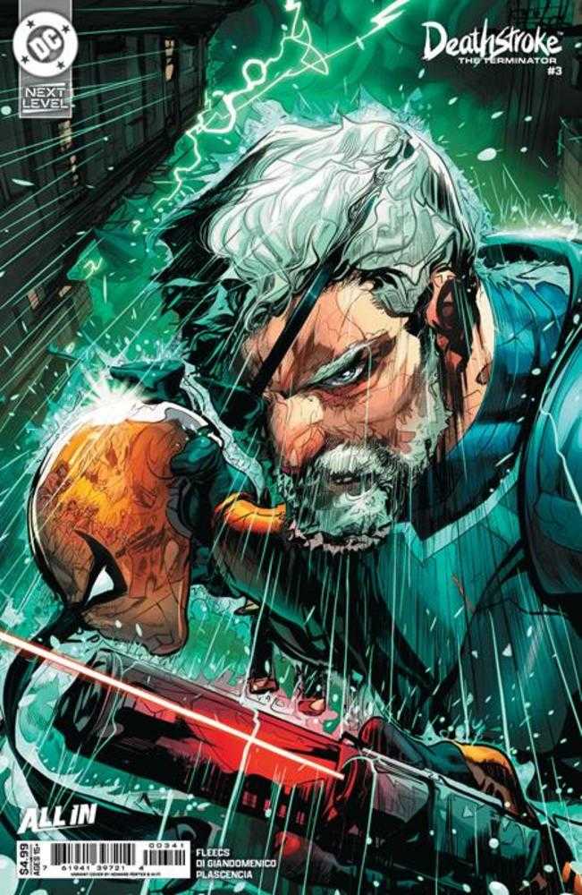Deathstroke The Terminator 3 Cover D Howard Porter Card Stock Variant - gabescaveccc