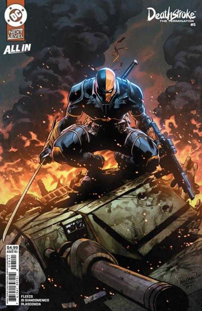 Deathstroke The Terminator 5 Cover D Carlo Pagulayan Card Stock Variant - gabescaveccc