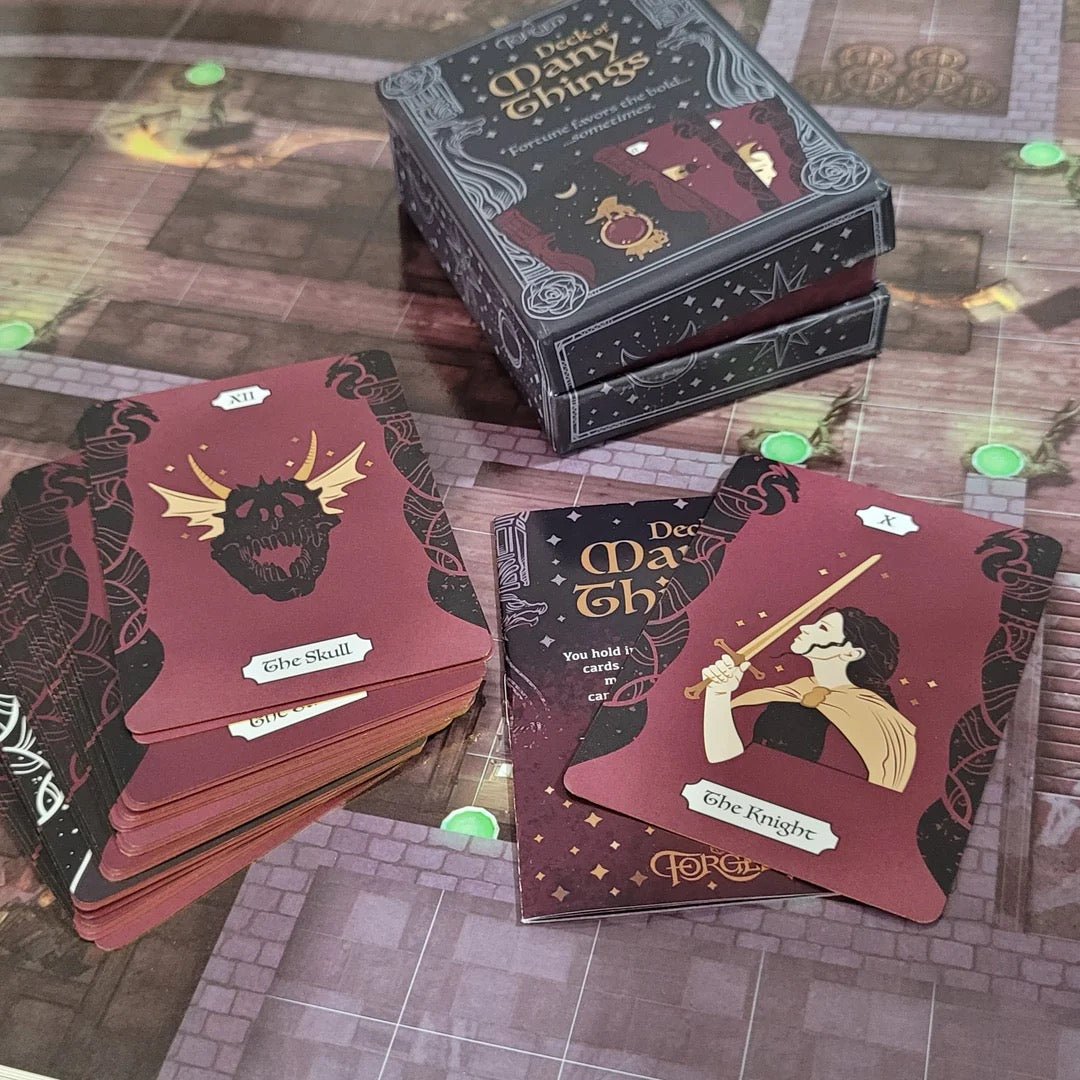 Deck of Many Things Set of 22 Cards - gabescaveccc
