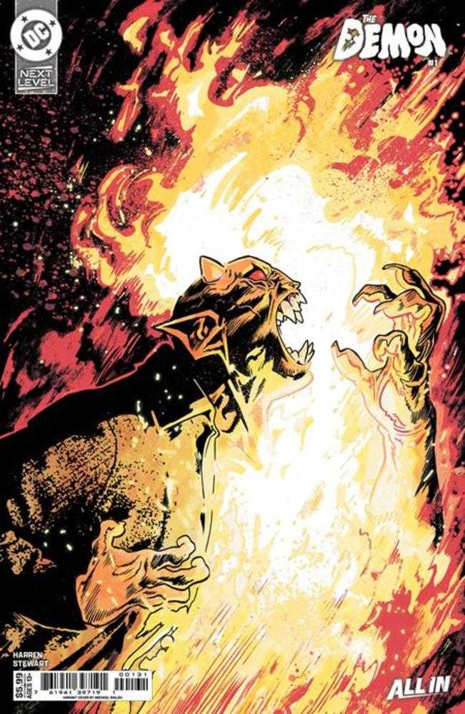 Demon #1 Cover C Michael Walsh Card Stock Variant - gabescaveccc