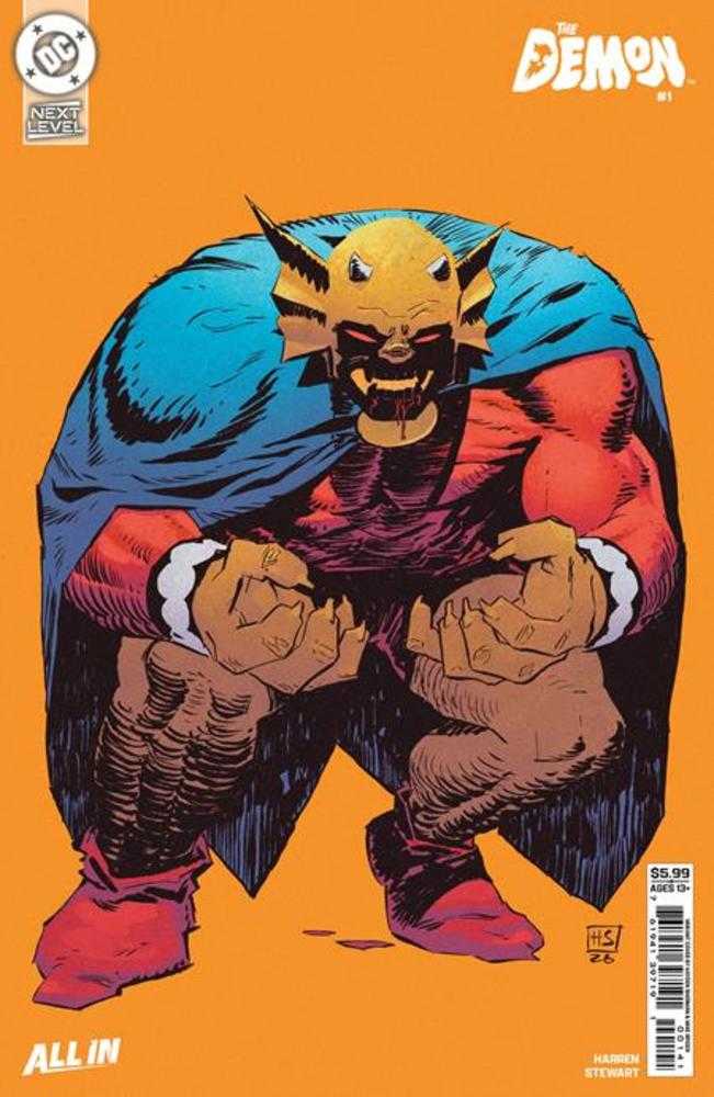 Demon #1 Cover D Hayden Sherman Next Level Card Stock Variant - gabescaveccc