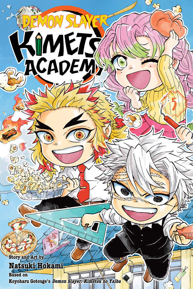 Demon Slayer Kimetsu Academy Graphic Novel Volume 05 - gabescaveccc