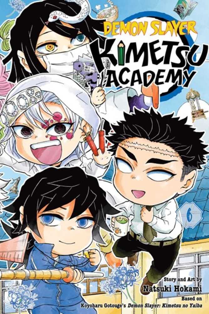 Demon Slayer Kimetsu Academy Graphic Novel Volume 06 - gabescaveccc