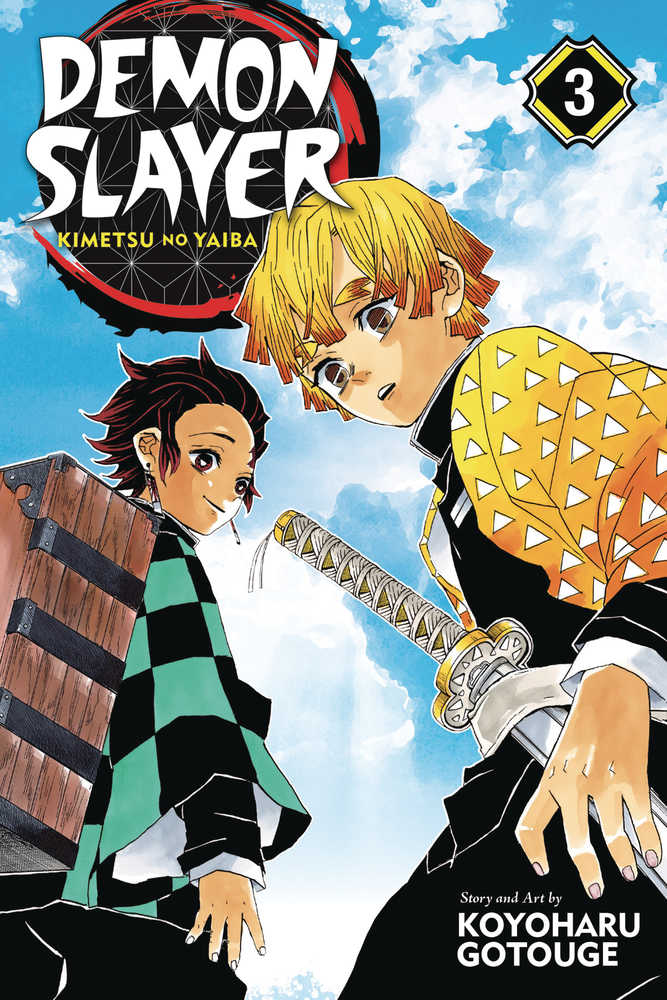 Demon Slayer Kimetsu No Yaiba Graphic Novel Volume 03 - gabescaveccc