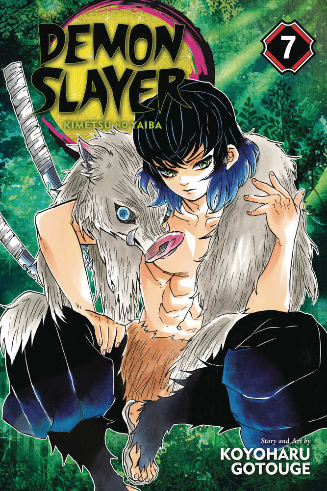 Demon Slayer Kimetsu No Yaiba Graphic Novel Volume 07 - gabescaveccc