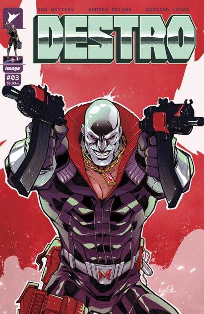 Destro #3 (Of 5) Cover B Karl Kerschl Variant - gabescaveccc