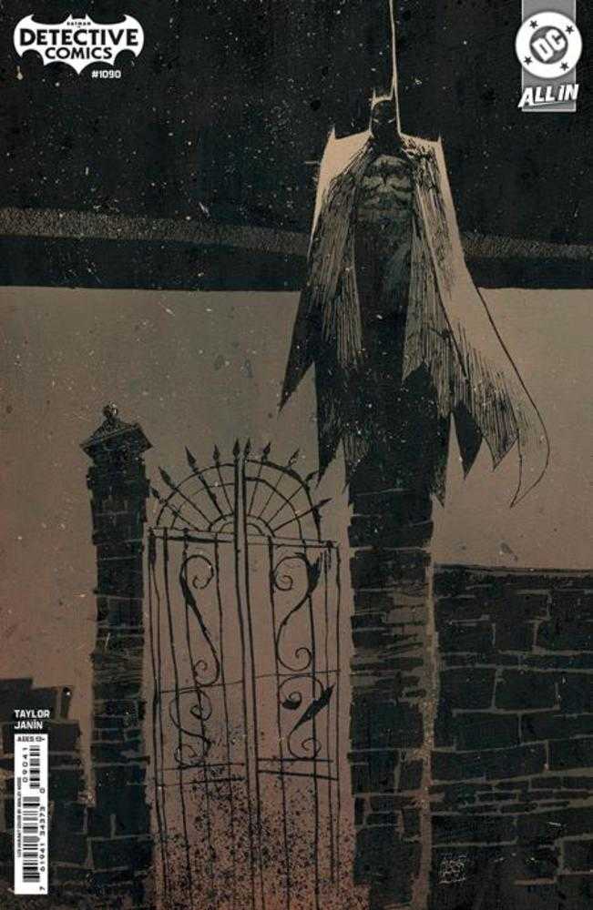 Detective Comics #1090 Cover F 1 in 25 Ashley Wood Card Stock Variant - gabescaveccc