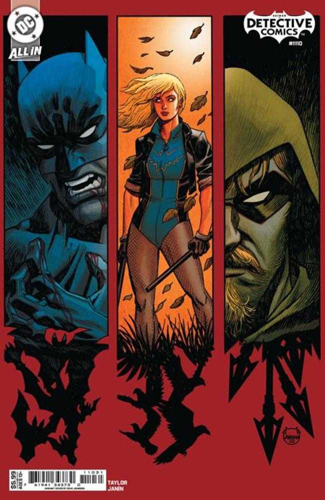 Detective Comics 1110 Cover C Dave Johnson Card Stock Variant - gabescaveccc