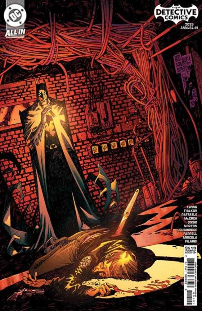 Detective Comics 2025 Annual #1 (One Shot) Cover B John Mccrea Variant - gabescaveccc