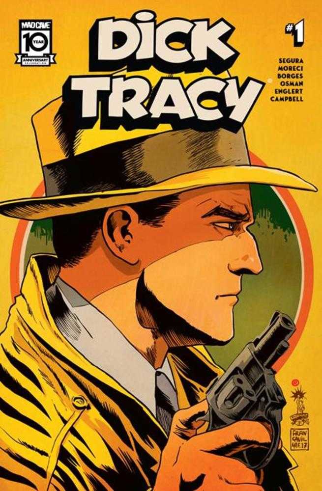 Dick Tracy #1 Cover E 1 in 10 Francesco Francavilla Variant - gabescaveccc
