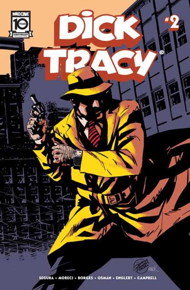 Dick Tracy #2 Cover A Geraldo Borges - gabescaveccc