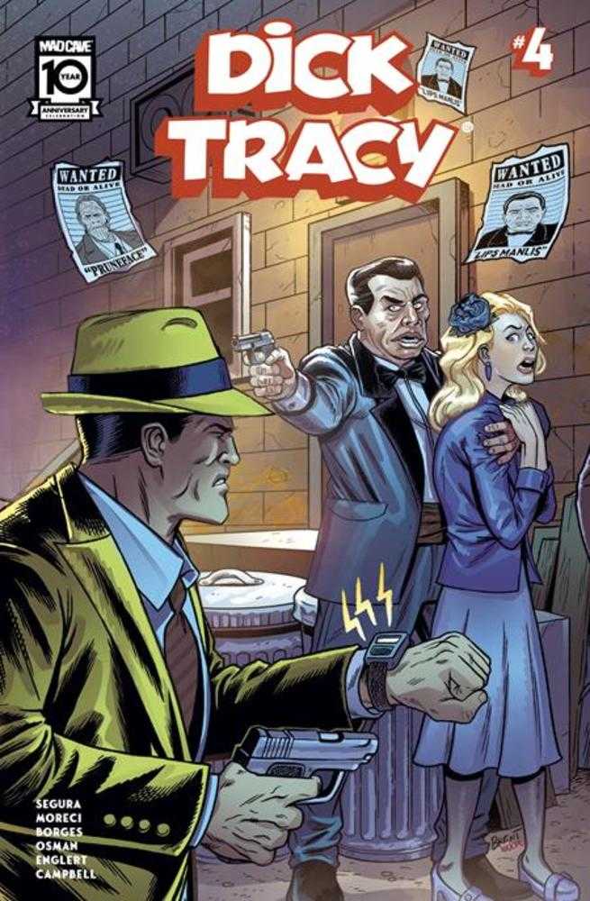 Dick Tracy #4 Cover B Brent Schoonover Connecting Variant - gabescaveccc