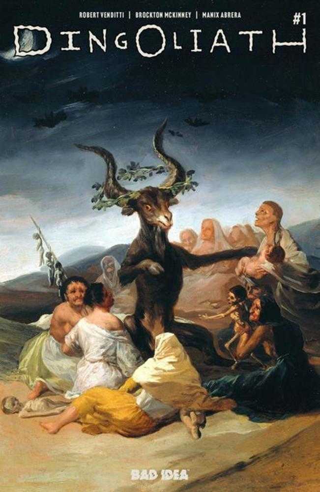 Dingoliath 1 (One Shot) Cover B Francisco De Goya Old Masters Variant - gabescaveccc