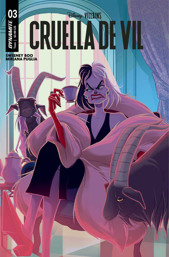 Disney Villains Cruella De Vil #3 Cover A Boo - gabescaveccc