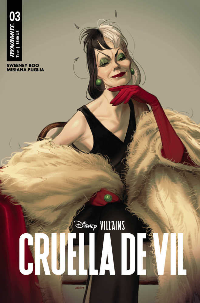 Disney Villains Cruella De Vil #3 Cover B Sway - gabescaveccc