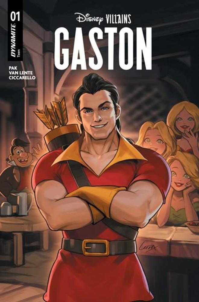 Disney Villains Gaston 1 Cover A Leirix Li - gabescaveccc