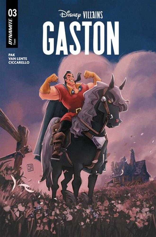 Disney Villains Gaston 3 Cover A Alessandro Ranaldi - gabescaveccc