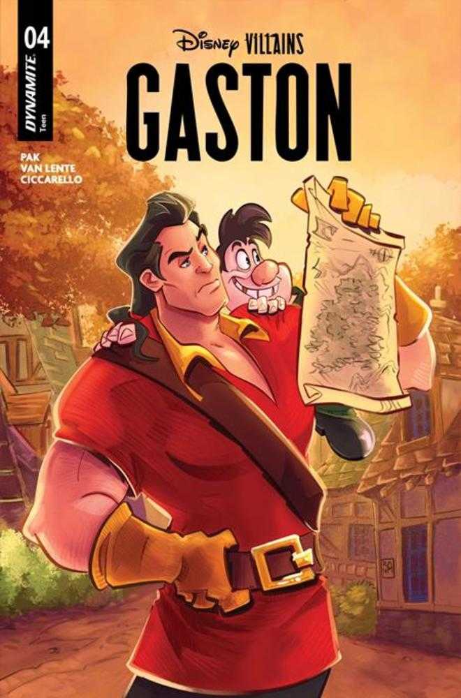 Disney Villains Gaston 4 Cover A Alessandro Ranaldi - gabescaveccc