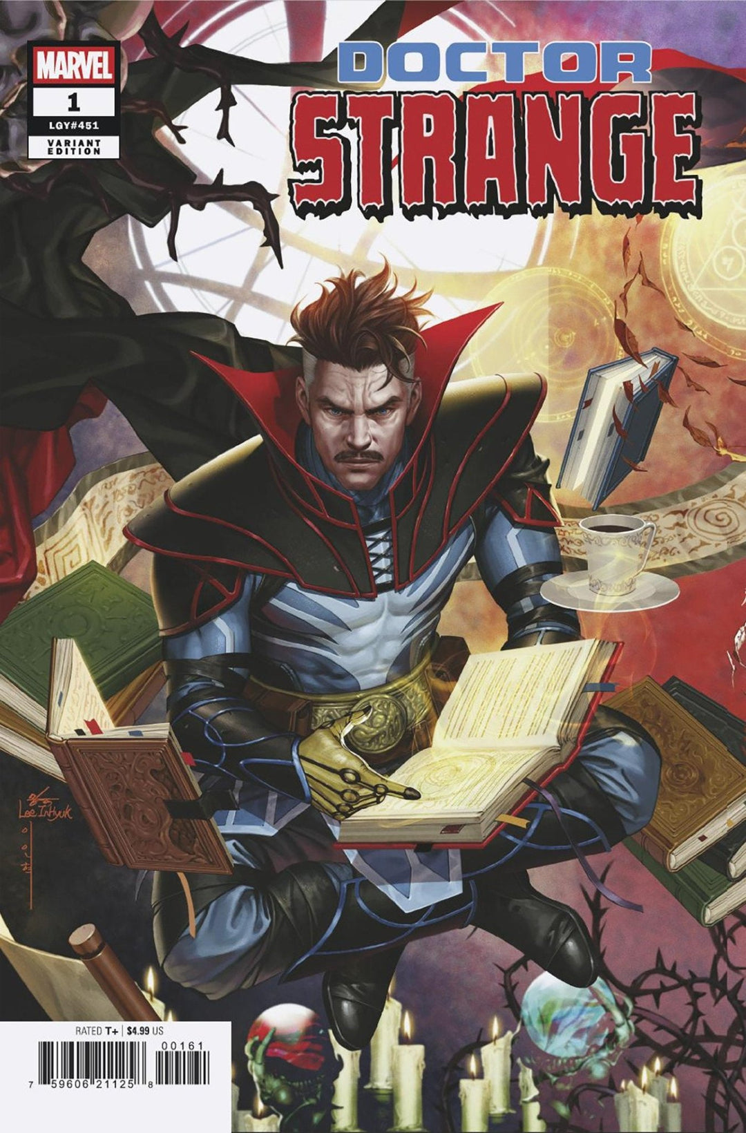 Doctor Strange 1 Inhyuk Lee 3 Part Connecting Magic Variant A - gabescaveccc