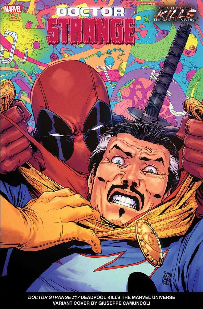 Doctor Strange #17 Giuseppe Camuncoli Deadpool Kills The Marvel Universe Variant [Bh] - gabescaveccc