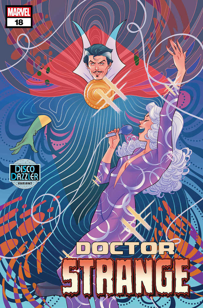 Doctor Strange #18 Marguerite Sauvage Disco Dazzler Variant - gabescaveccc