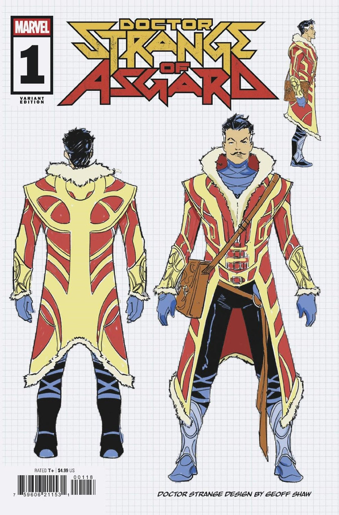 Doctor Strange Of Asgard #1 Geoff Shaw Design Variant [Doom] - gabescaveccc