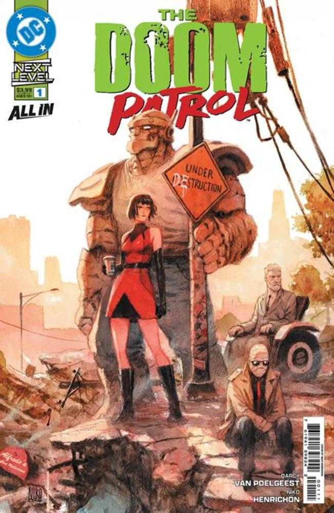 Doom Patrol 1 Cover A Niko Henrichon - gabescaveccc
