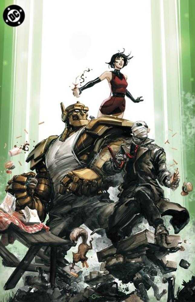 Doom Patrol 1 Cover F Clayton Crain Foil Variant - gabescaveccc