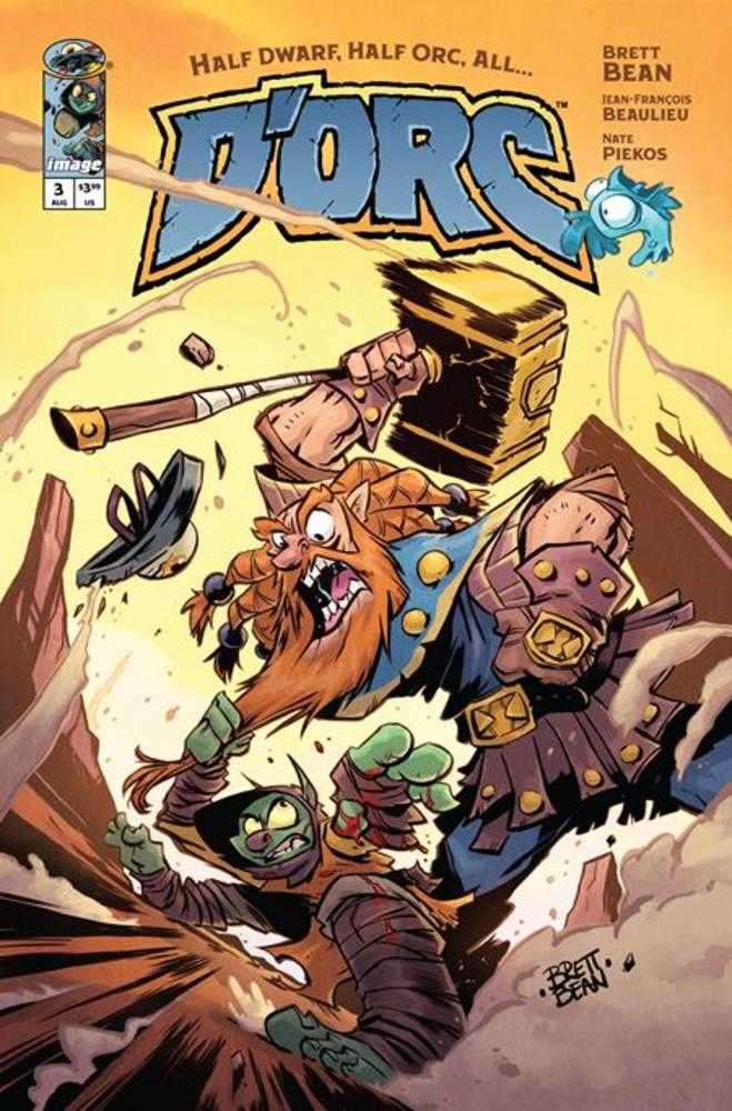Dorc 3 Cover A Brett Bean - gabescaveccc
