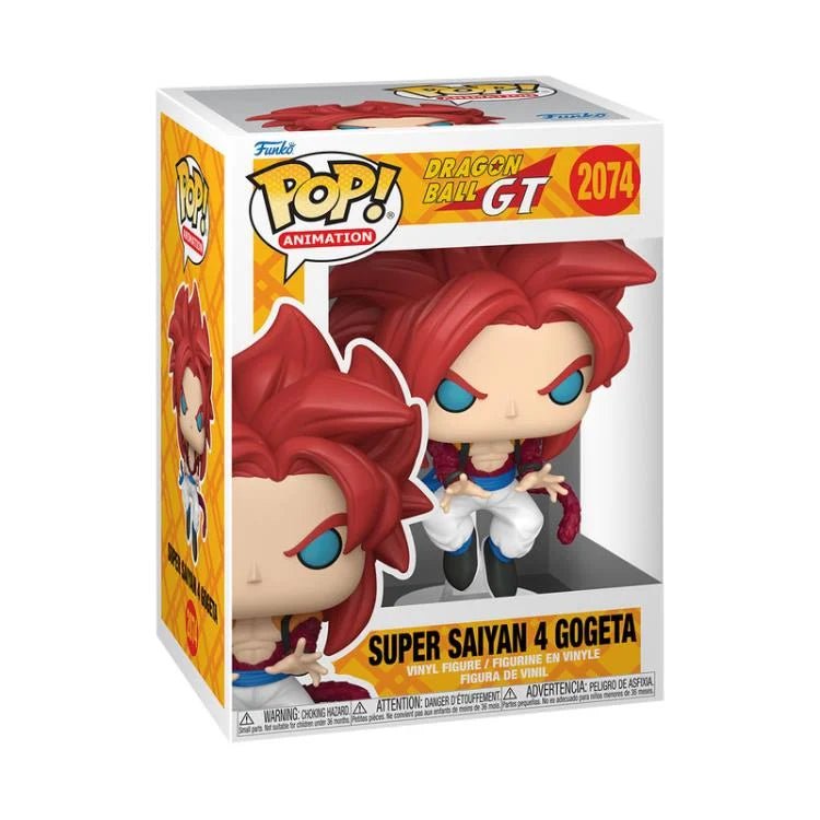 Dragon Ball GT Pop! Animation 2074 Super Saiyan 4 Gogeta - gabescaveccc