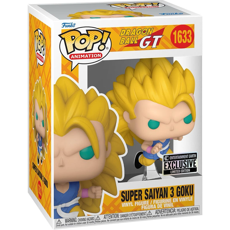 Dragon Ball GT Super Saiyan 3 Goku Funko Pop! Vinyl Figure #1633 - Entertainment Earth Exclusive - gabescaveccc