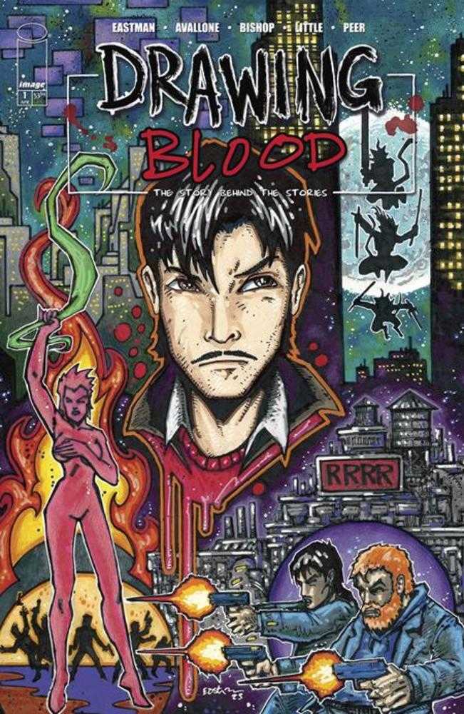 Drawing Blood #1 (Of 12) Cover A Kevin Eastman - gabescaveccc