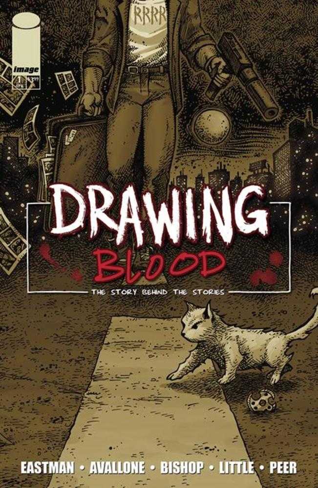 Drawing Blood #1 (Of 12) Cover C Ben Bishop, Kevin Eastman & Robert Rodriguez Variant - gabescaveccc