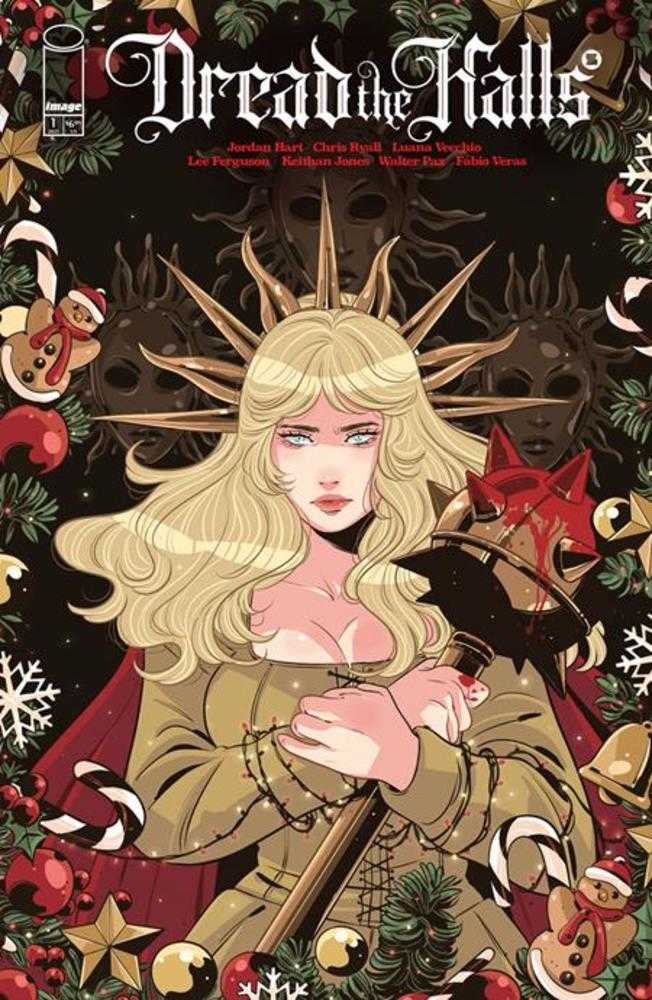 Dread The Halls 2025 (One Shot) Cover B Luana Vecchio Variant - gabescaveccc