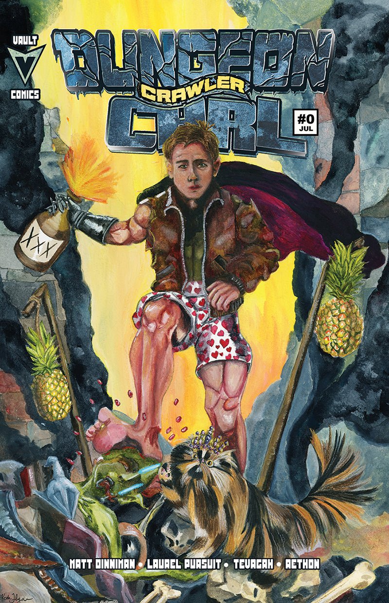 DUNGEON CRAWLER CARL SPECIAL EDITION 0 EXCLUSIVE COVER BY KATE FLYNN (PREORDER) - gabescaveccc