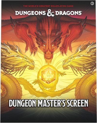Dungeons & Dragons Dungeon Masters Screen 2024 - gabescaveccc
