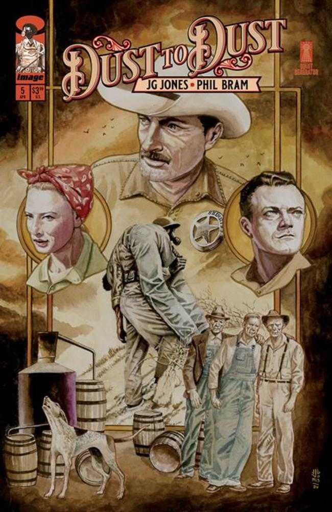 Dust To Dust #5 (Of 8) Cover A Jg Jones - gabescaveccc