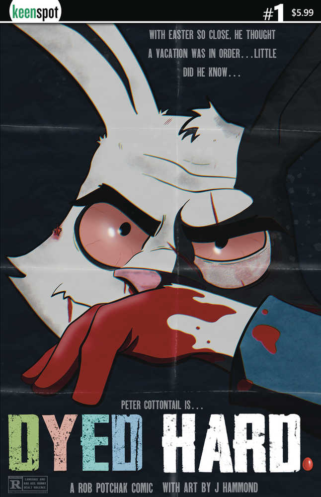 Dyed Hard #1 (Of 3) Cover A J Hammond - gabescaveccc