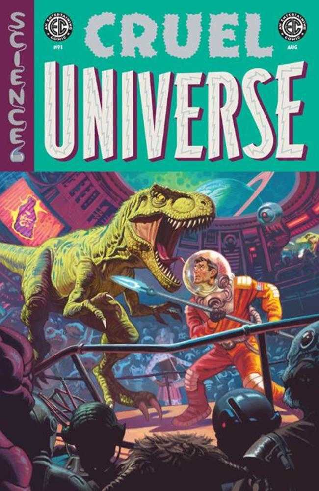 EC Cruel Universe #1 (Of 5) Cover C Greg Smallwood Silver Foil Variant (Mature) Allocations May Occur - gabescaveccc