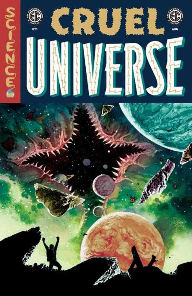 EC Cruel Universe #1 (Of 5) Cover D Jh Williams III Gold Foil Variant (Mature) Allocations May Occur - gabescaveccc