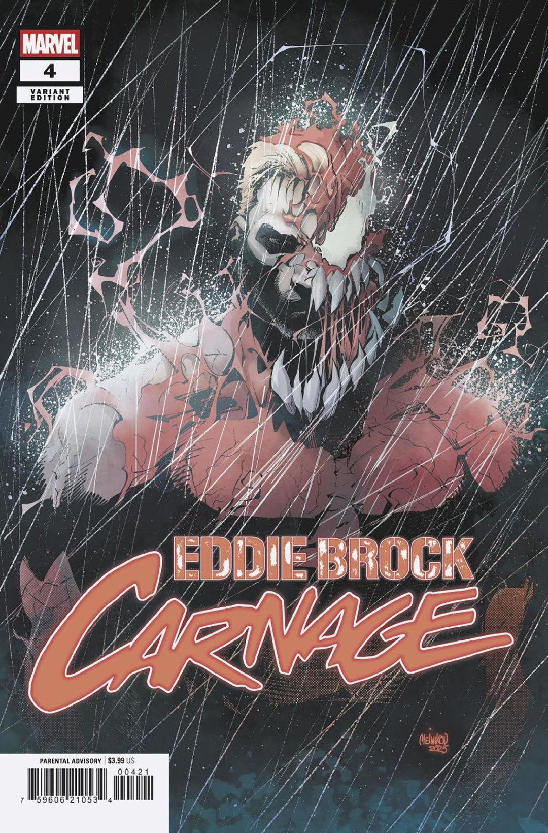 Eddie Brock: Carnage 4 Gleb Melnikov Variant - gabescaveccc