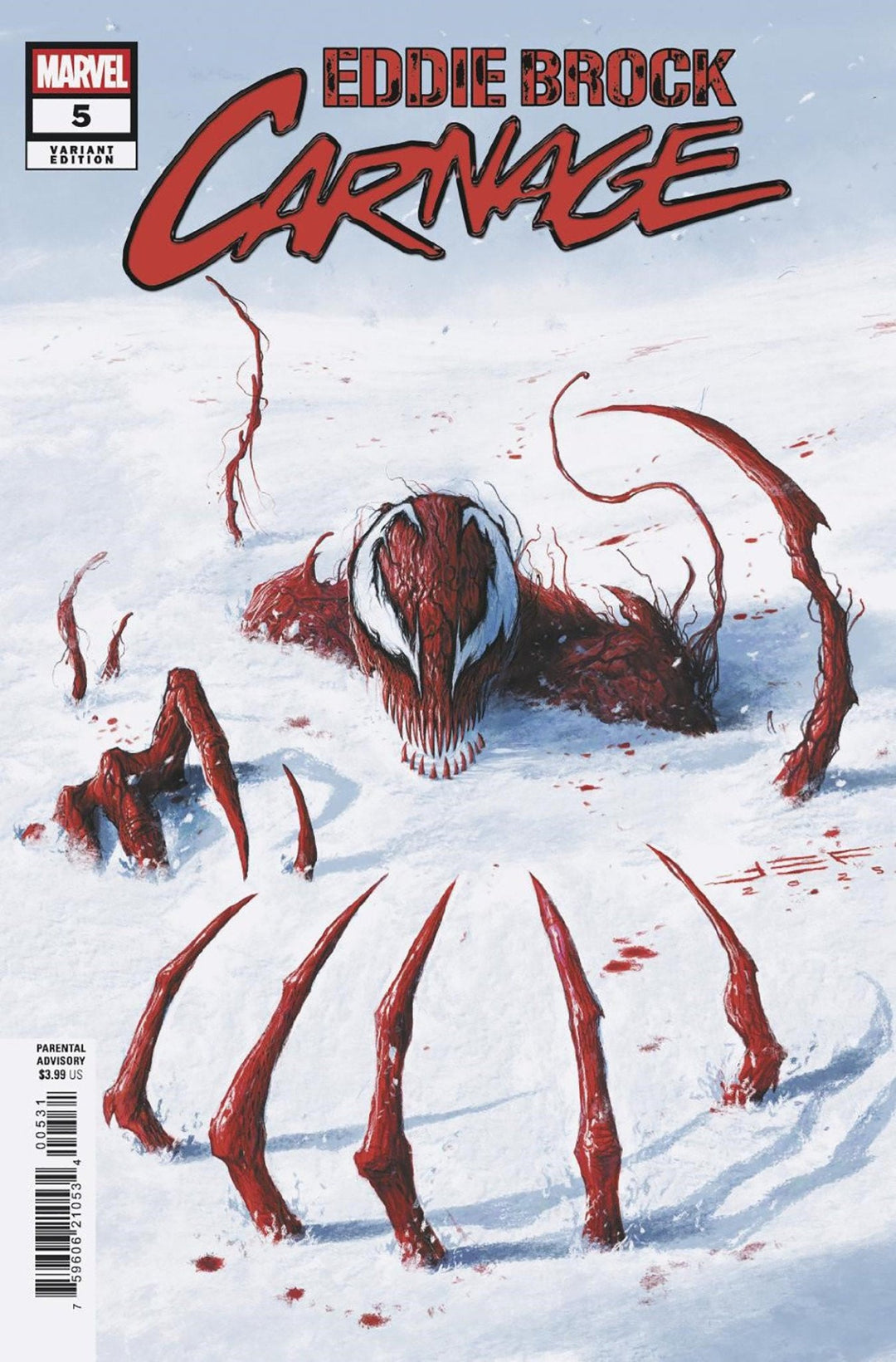 Eddie Brock: Carnage 5 Juan Ferreyra Variant - gabescaveccc