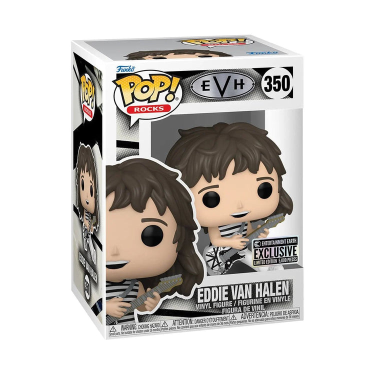 Eddie Van Halen Funko Pop! Vinyl Figure #350 - Entertainment Earth Exclusive - gabescaveccc