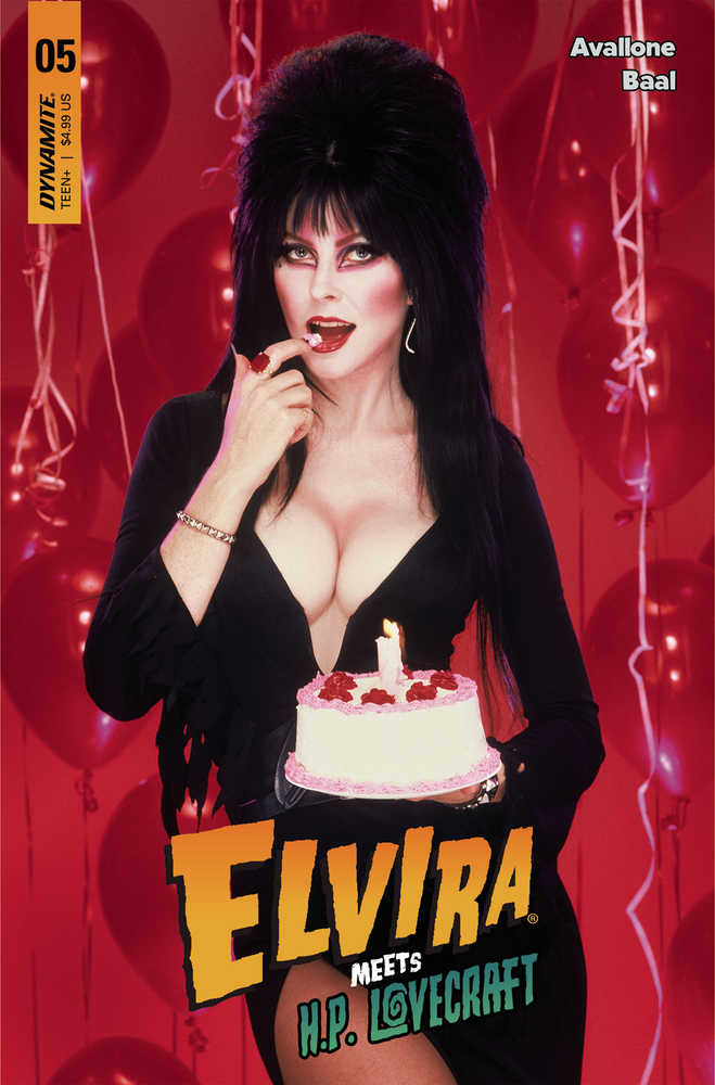 Elvira Meets Hp Lovecraft #5 Cover D Photo - gabescaveccc